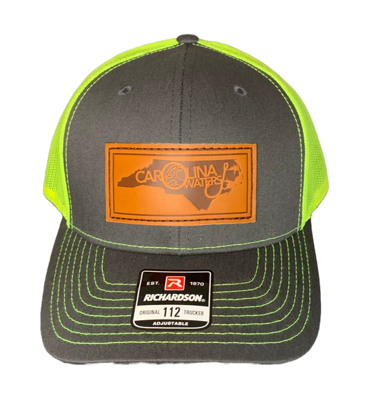 Men's Leather Patch Hat
