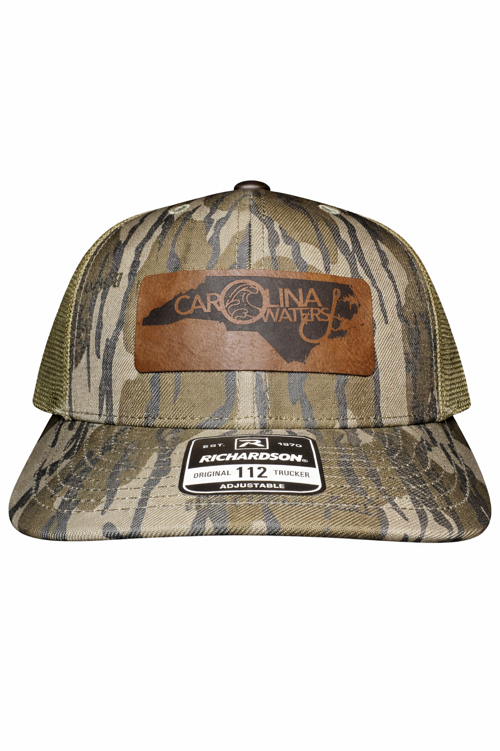 Men's Leather Patch Hat
