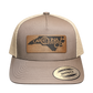 Men's Leather Patch Hat