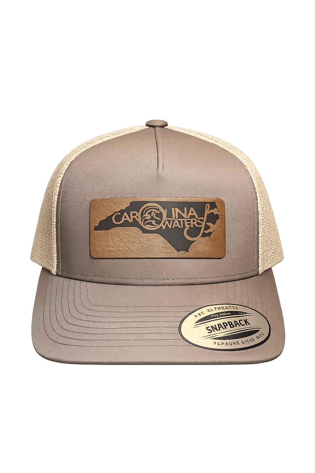 Men's Leather Patch Hat