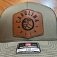 Men's Leather Patch Hat