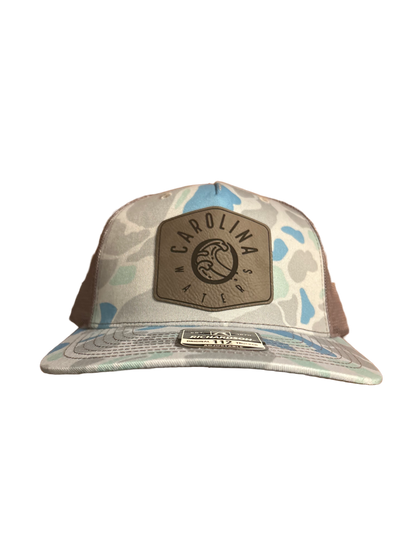 Men's Leather Patch Hat
