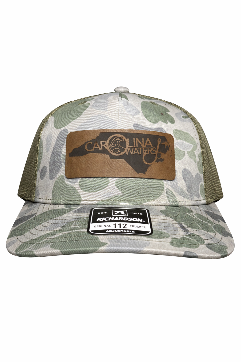 Men's Leather Patch Hat
