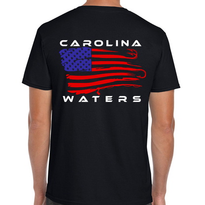 Fishin' Flag SoftStyle Tee